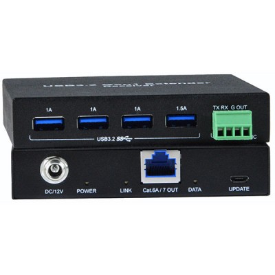 NTI Introduces a 4-Port USB 3.2 Gen 1 (5 Gbps) Extender via CAT6a up to 328 Feet