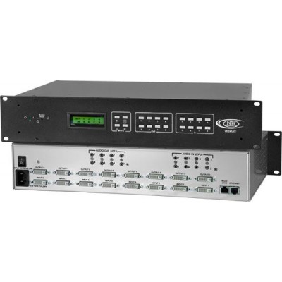 NTI Announces Low Cost 8X8 DVI Video Matrix Switch with Optional Audio