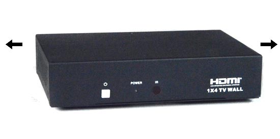 HDMI Video Wall Controller 2x2 3x3 Processor 1080p 9 Screens