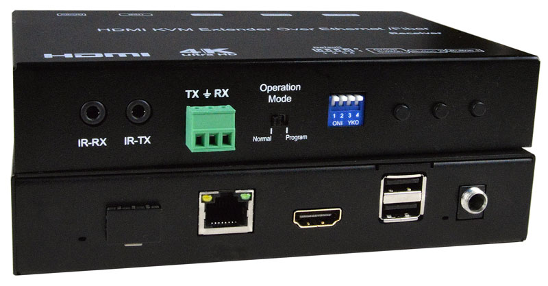 KVM HDMI Switch 4 Ports, USB 3.0 KVM Selector Box with EDID Emulator  Support 4K@60Hz Resolution for 4 Computers Share Mouse Keyboard and Monitor
