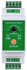 E-LDA-LC2 (Front) - Single-Zone Liquid Detection System, Green