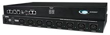 IPDU-S8-P10-CLR - Secure Remote Power Control Unit with Environmental Monitoring, 8 Outputs, 10A Input/Output Current