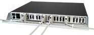 High Density KVM Matrix Switch with Cable Management Shelf (Standard feature for -UHD switches)
