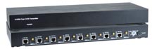 Multiple HDMI Extender Over HDBase-T with Power Over Ethernet (PoE) (Front & Back)