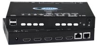 4K HDMI Quad Screen Splitter/Multiviewer