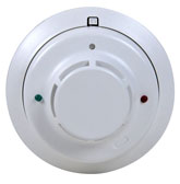 Smoke Detector with Built-In Fixed-Temperature 135deg;F (57°C) Heat Sensor – UL Approved, TAA Compliant