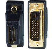 HDMI to DVI-D Adapter, Female-to-Male