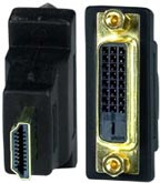HDMI to DVI-D Adapter, Male-to-Female