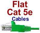 Flat Cat5e Cables / Flat Cat5e Cords