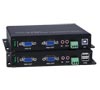 VGA USB KVM Extender via One LC Singlemode/Multimode Fiber Optic Cable