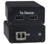 1-Port USB 3.0 Extender via Two LC Singlemode or Multimode Fiber Optic Cables up to 1,148 Feet