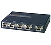 DVI Splitter/Extender via Multimode Fiber Optic Cable: 4-Port