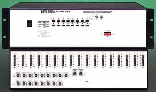 16 port SUN switch in rackmount enclosure