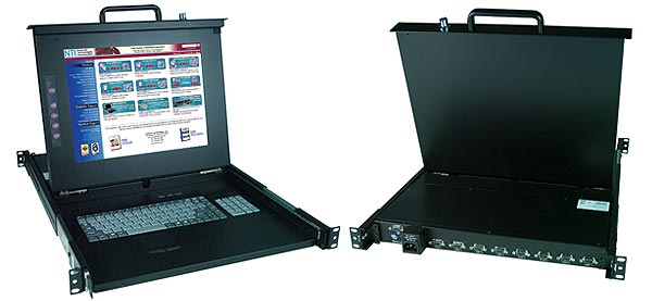 Rackmount KVM Drawer with KVM Switch
