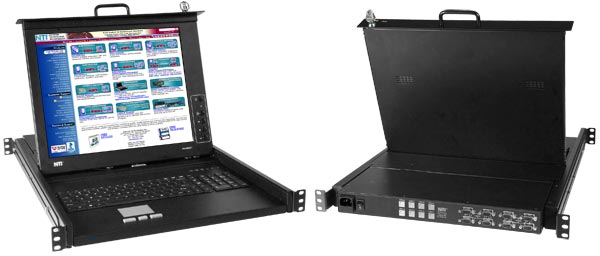 1ru Kvm Drawer Usb Switch Rackmount Keyboard Lcd Built In 1ru Kvm Drawer Usb Switch Rackmount Keyboard Lcd Built In