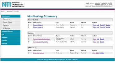 Example application of IPDU-S2