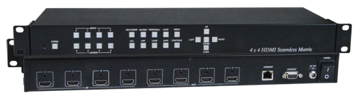 4x4 HDMI Multiviewer / Video Matrix Switch / Video Wall Processor