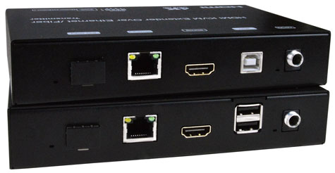 Full HD HDMI Extender over IP with POE, RS-232 & IR - Transmitter