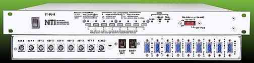 8 Port Universal Switch in Rackmount Enclosure