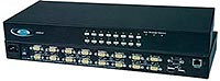 High Density USB KVM Switch, with USB Peripheral Port Option - UNIMUX-USBV-xHDU.