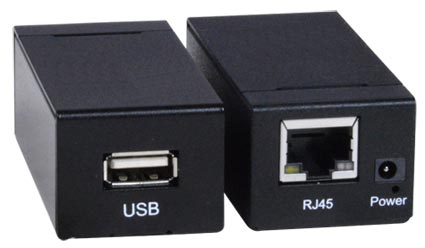 1-Port USB 2.0 Extender via CAT5 up to 492 Feet (150 meter) – No Drivers Required – Multiplatform Support