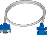 Down Angled Connector VGA Monitor Cable