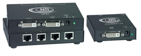 DVI Splitter/Extender via CAT5e/6