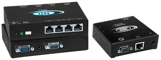 VGA Video/Audio Splitter/Extender via CAT5