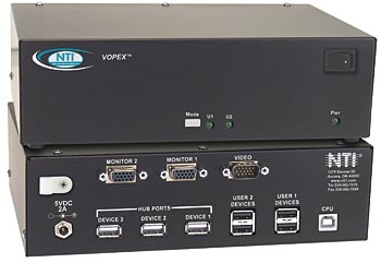 VGA USB KVM Splitter