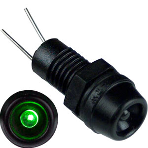 LED Waterproof Connector M8 Emitting Diode 6 IP67 Lead Wire